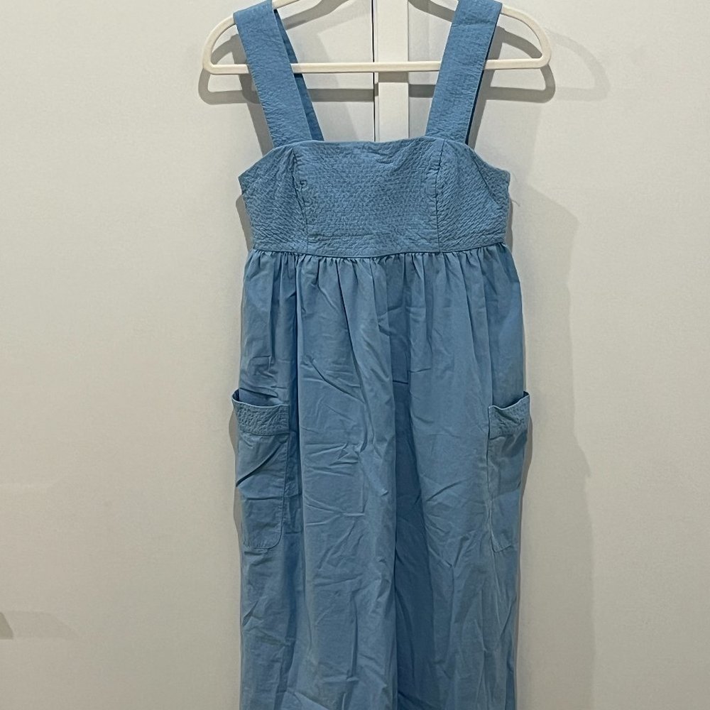 Madewell Midi Dress with Pockets (Size 00, XS)